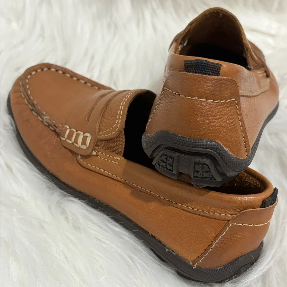 Flag L td. Boys Leather Dress Shoes Size 9M